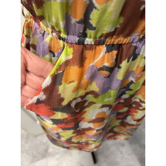 Chelsea Jade Colorful One Shoulder Dress Size M - Picture 4 of 8